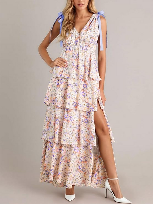 Summer Floral Maxi Dress