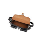 Turnlock Soft Leather Bag