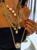 Pearl Gold Necklace