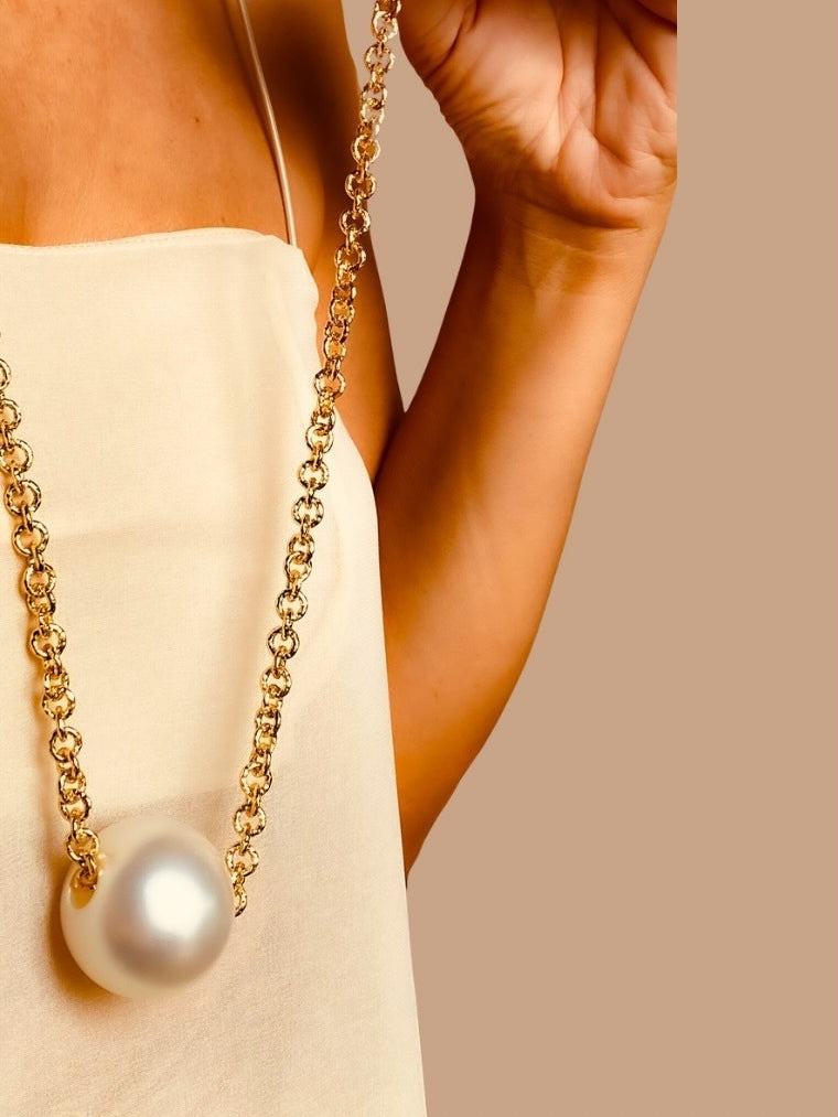 Pearl Gold Necklace
