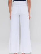 White Wide Leg Jeans