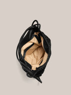Black 2-in-1 Convertible Backpack Tote