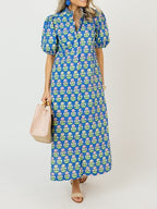 Mary Floral Midi Dress