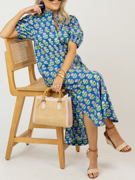 Mary Floral Midi Dress