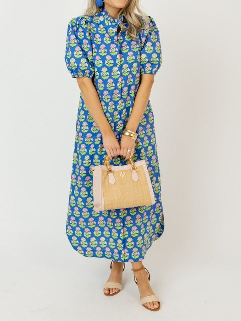 Mary Floral Midi Dress