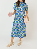 Mary Floral Midi Dress