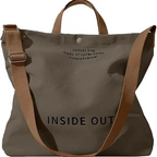 Large Cotton Crossbody Handbag