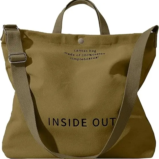 Large Cotton Crossbody Handbag