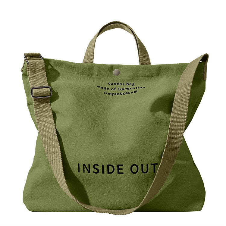 Large Cotton Crossbody Handbag