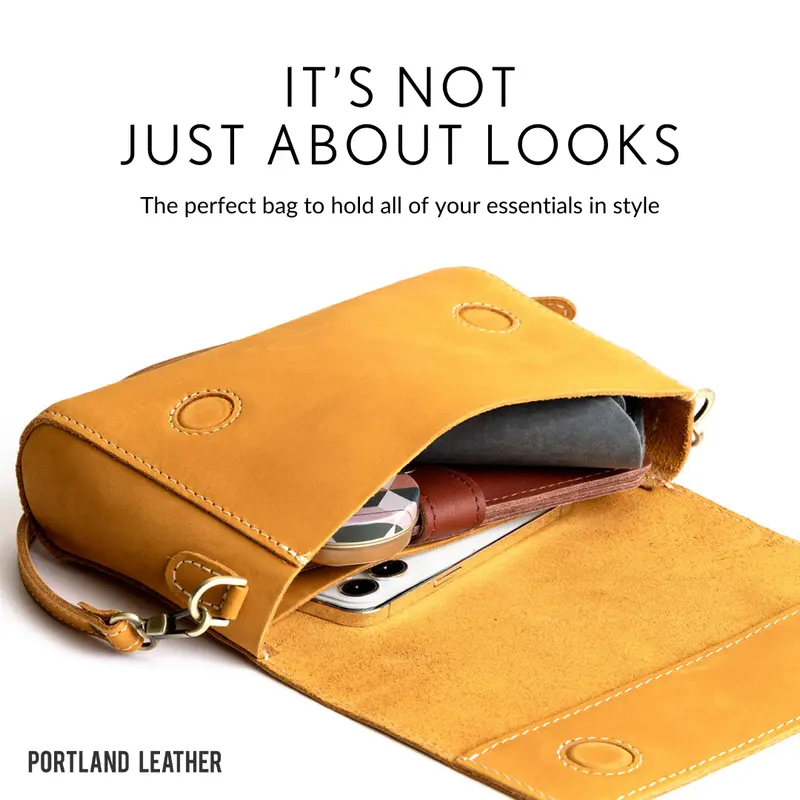Premium Leather Crossbody Bag