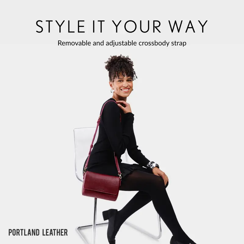 Premium Leather Crossbody Bag