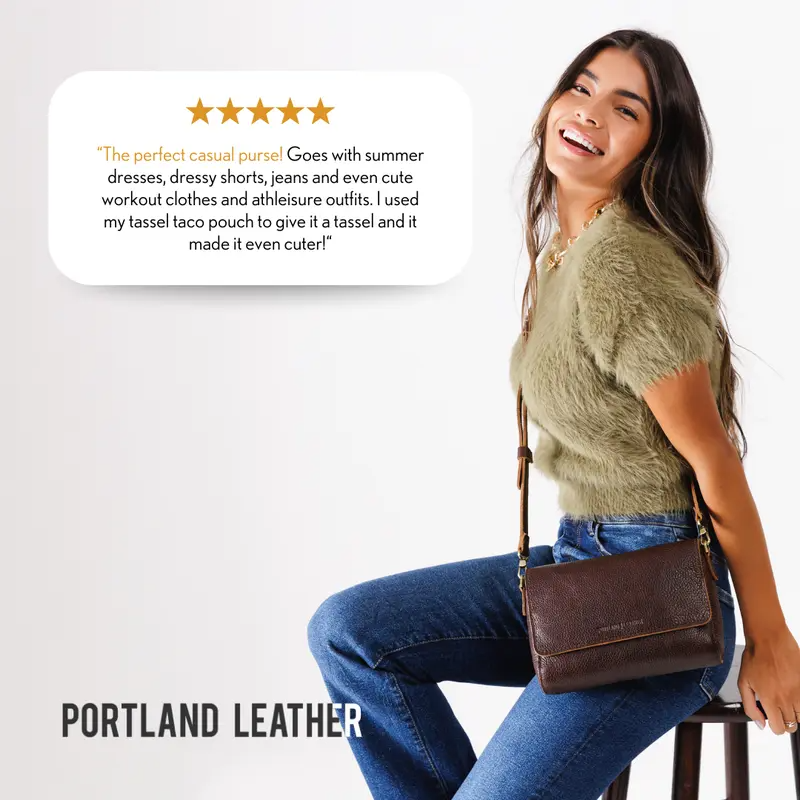 Premium Leather Crossbody Bag