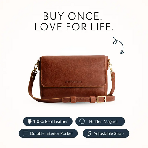 Premium Leather Crossbody Bag