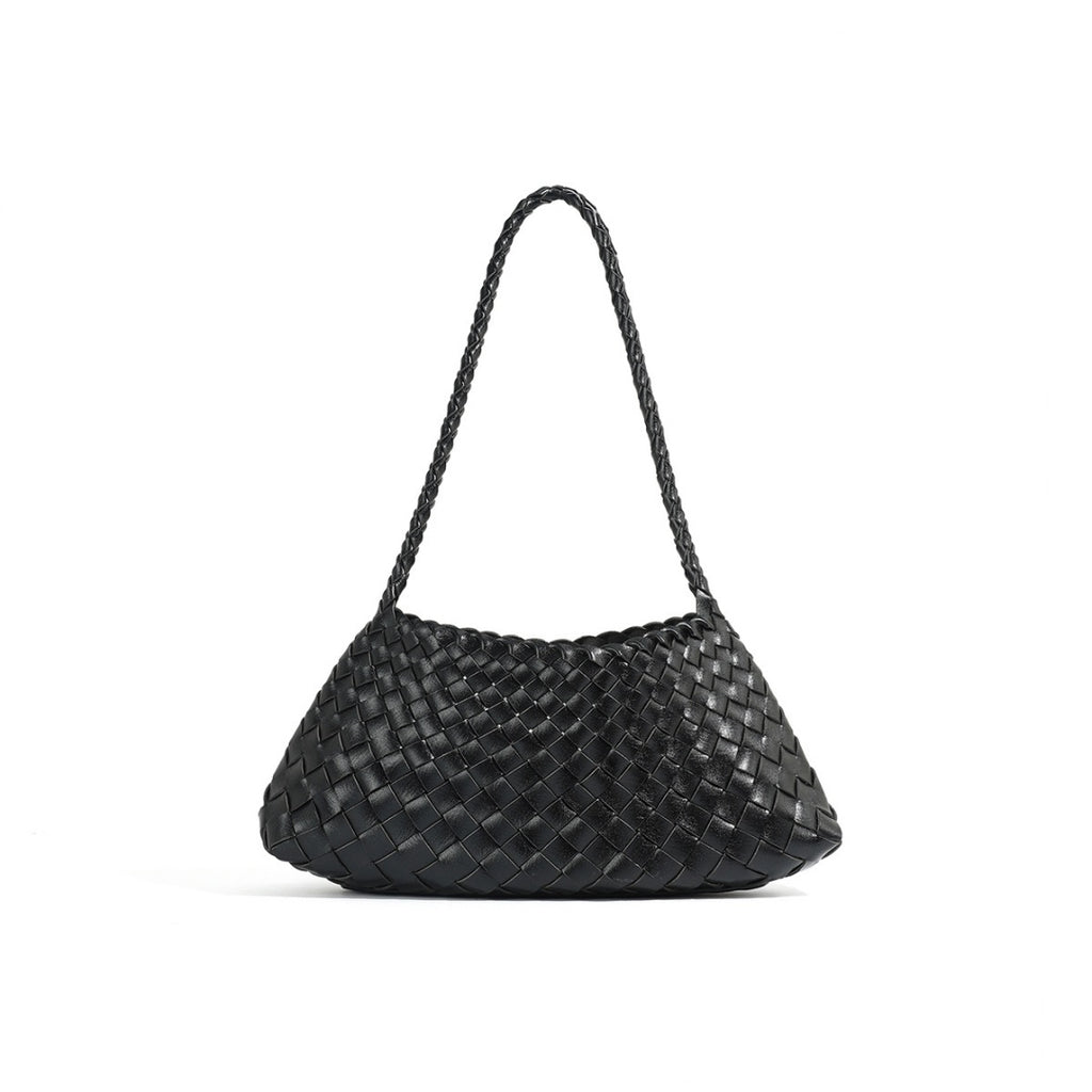 Leather Woven Bag