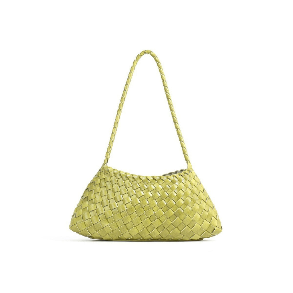Leather Woven Bag