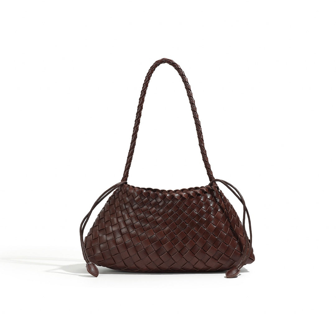 Leather Woven Bag