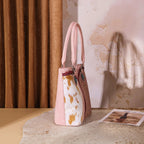 West Tooled & Cowhide Whipstitch Tote