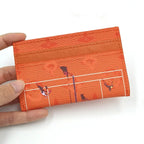 Elegant New Embossed Solid Color Card Holder Unisex Wallet