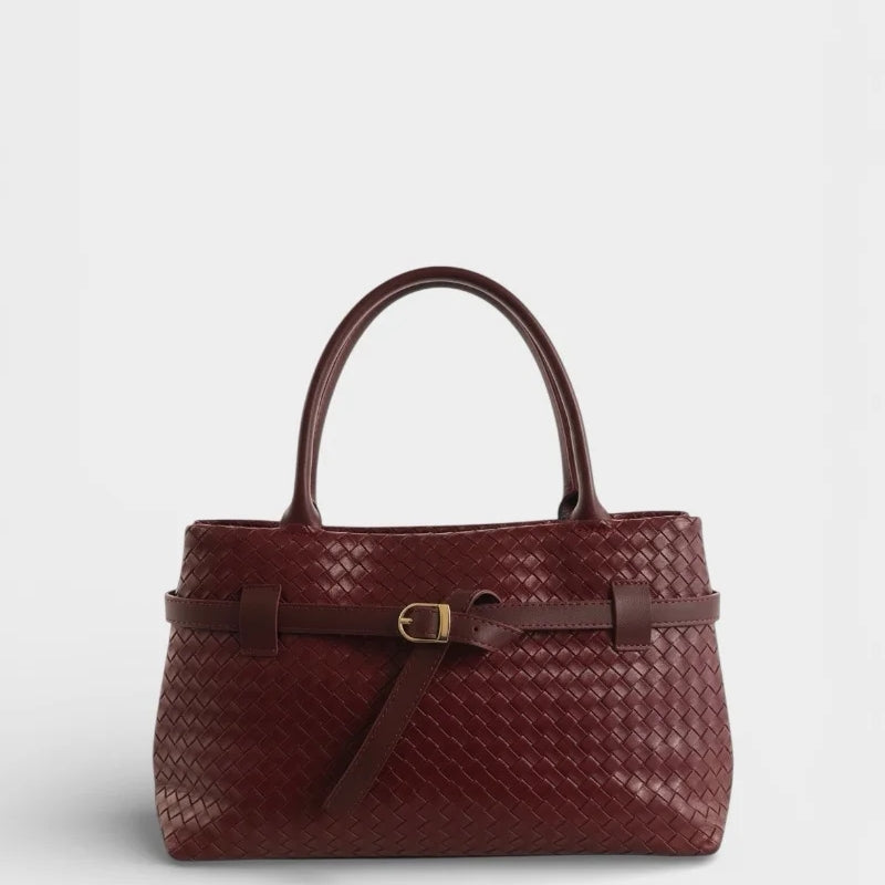 Woven Top-handle Bag