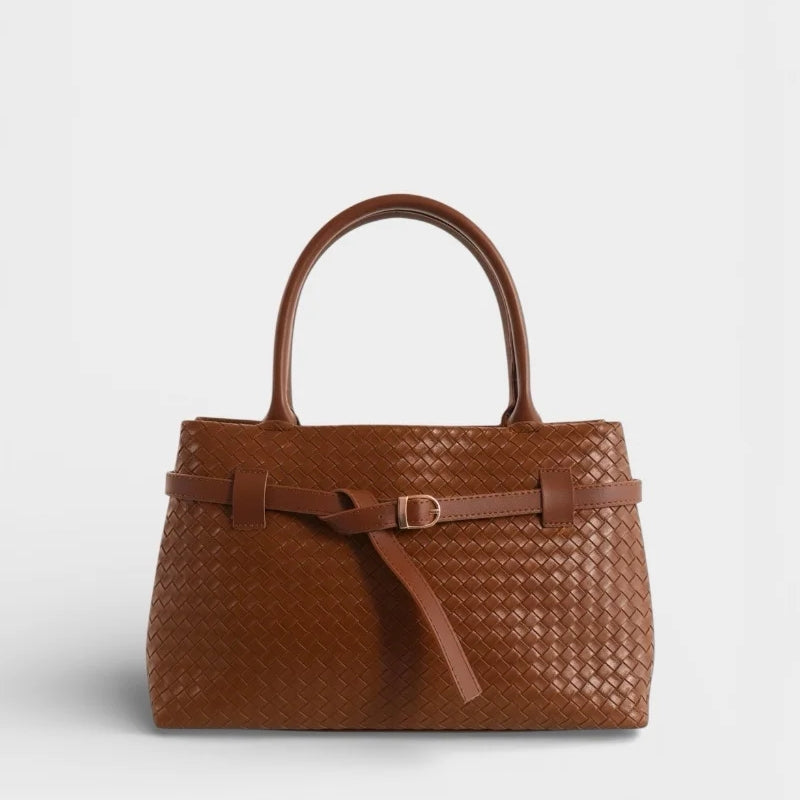 Woven Top-handle Bag