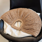 Oversized Straw Beach Bag