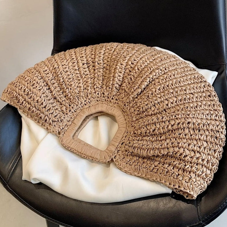Oversized Straw Beach Bag