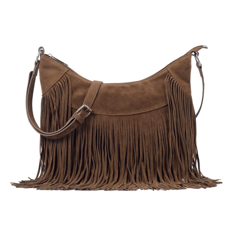 Fringe Hobo Bag