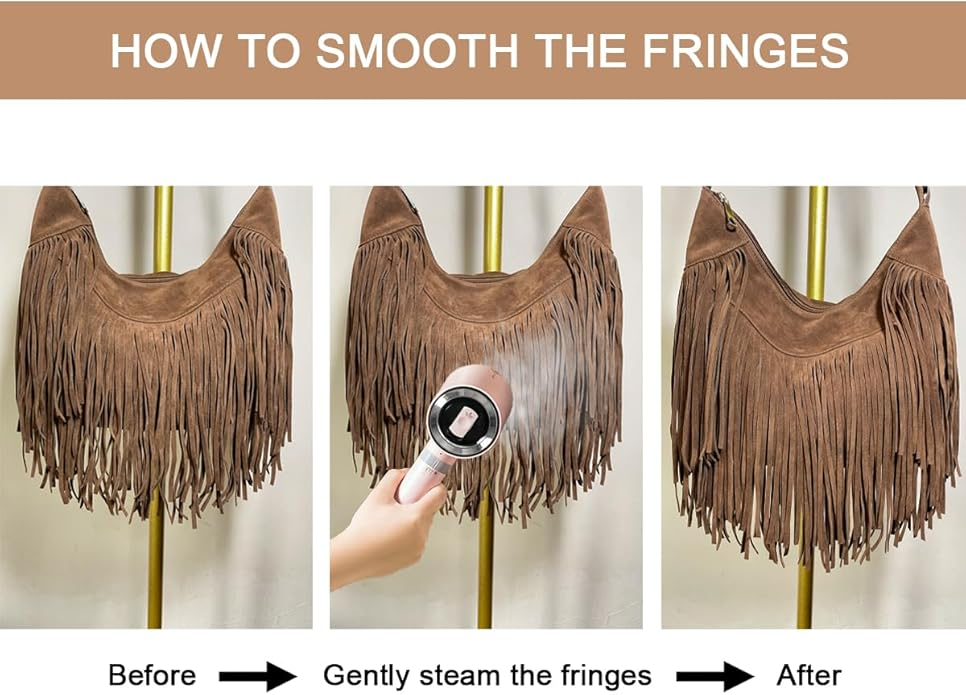 Fringe Hobo Bag