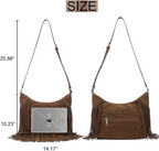 Fringe Hobo Bag
