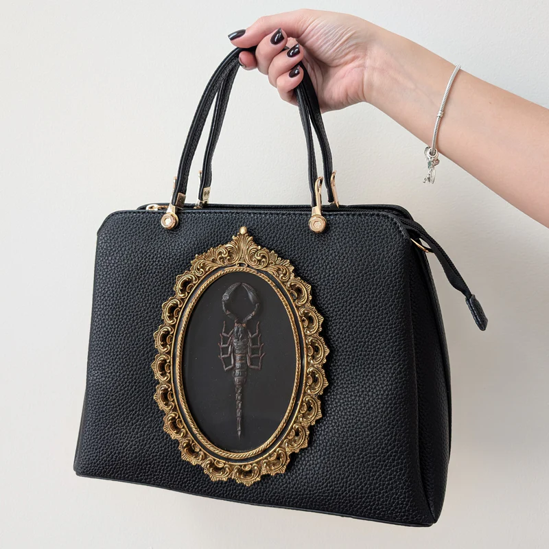 Real Snake Skeleton Handbag