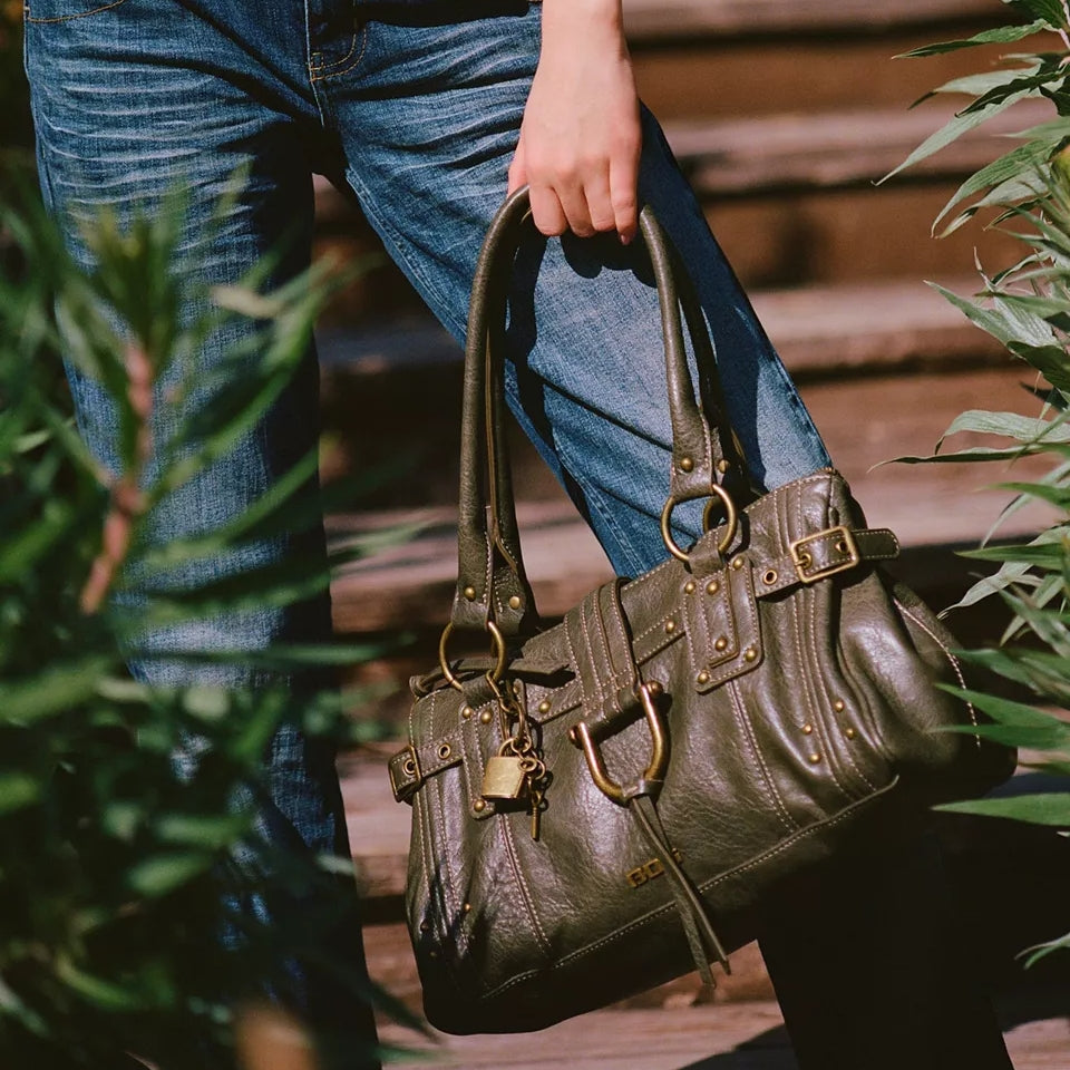 Lock Shoulder Bag