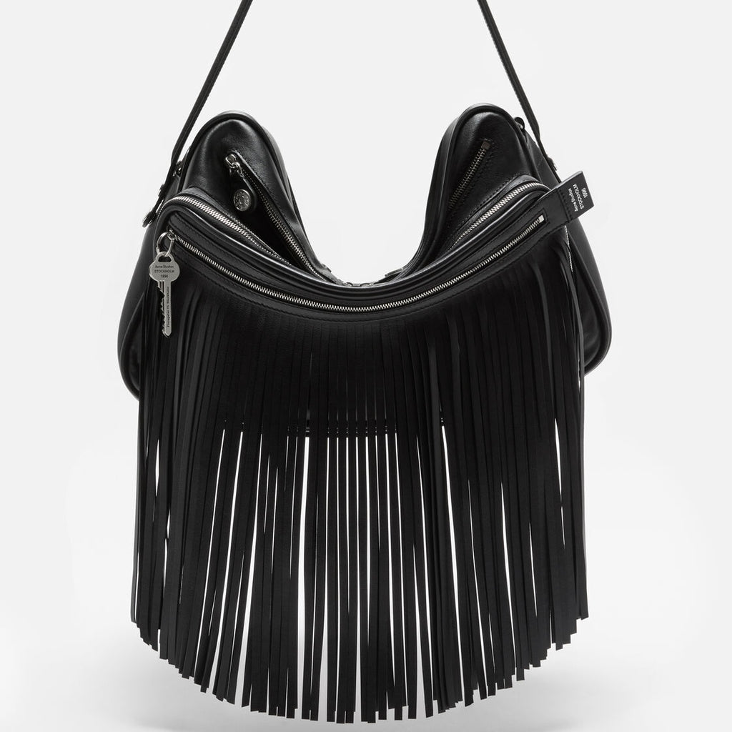 Camera Fringed Shoulder Bag