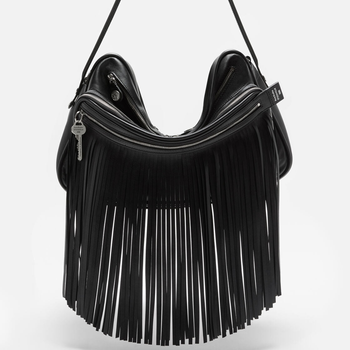 Camera Fringed Shoulder Bag