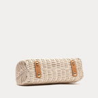 Rooster Wicker Basket