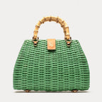 Rooster Wicker Basket