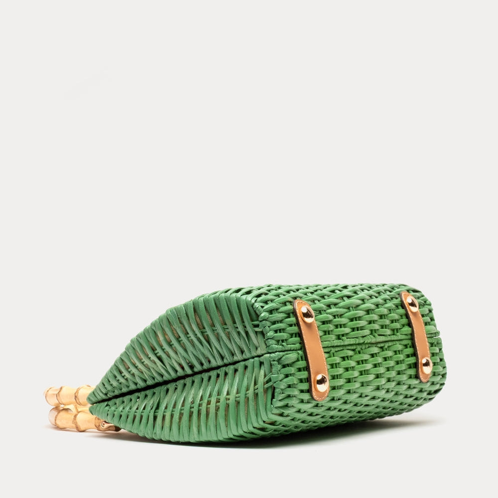 Rooster Wicker Basket