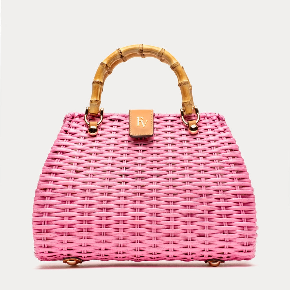 Rooster Wicker Basket