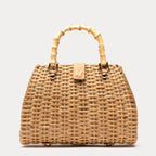 Rooster Wicker Basket