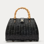 Rooster Wicker Basket