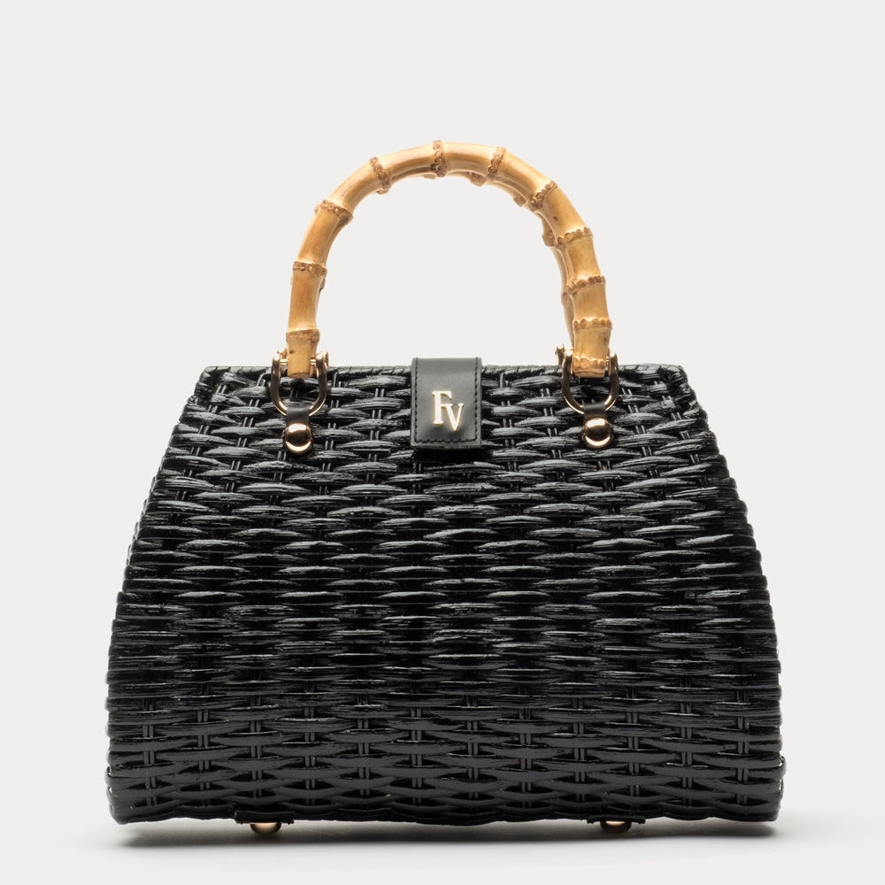 Rooster Wicker Basket