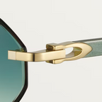 Octagonal-frame Sunglasses