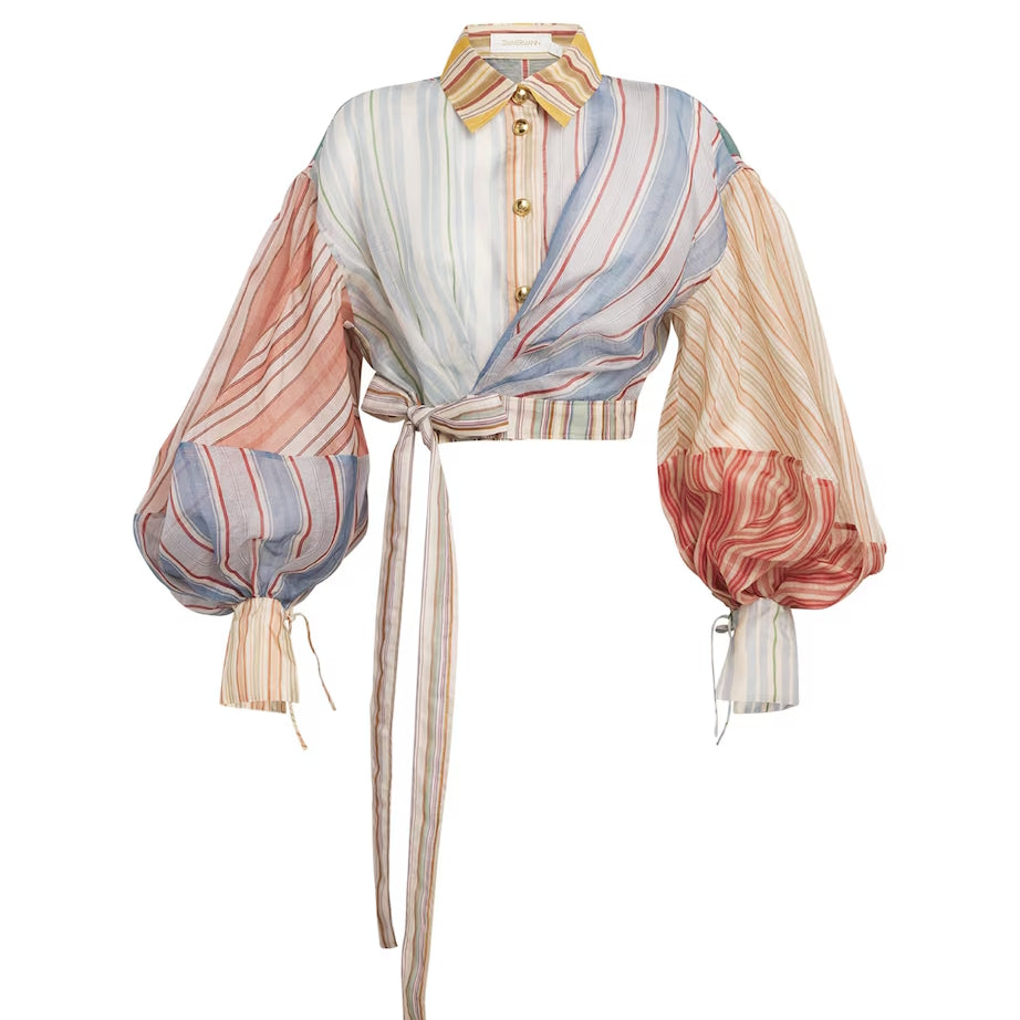 Linen-Silk Blouse