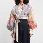Linen-Silk Blouse