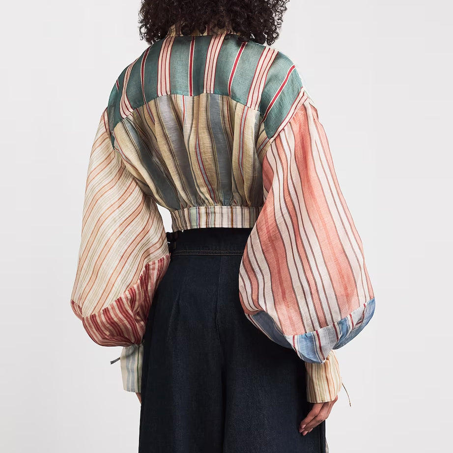 Linen-Silk Blouse
