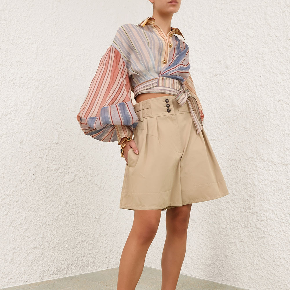 Linen-Silk Blouse