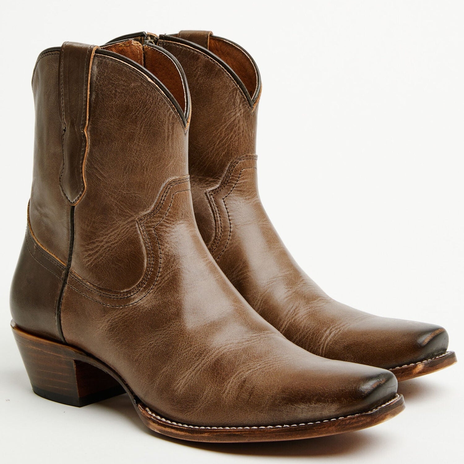 Women's Fern Western Booties - Fashion Square Toe