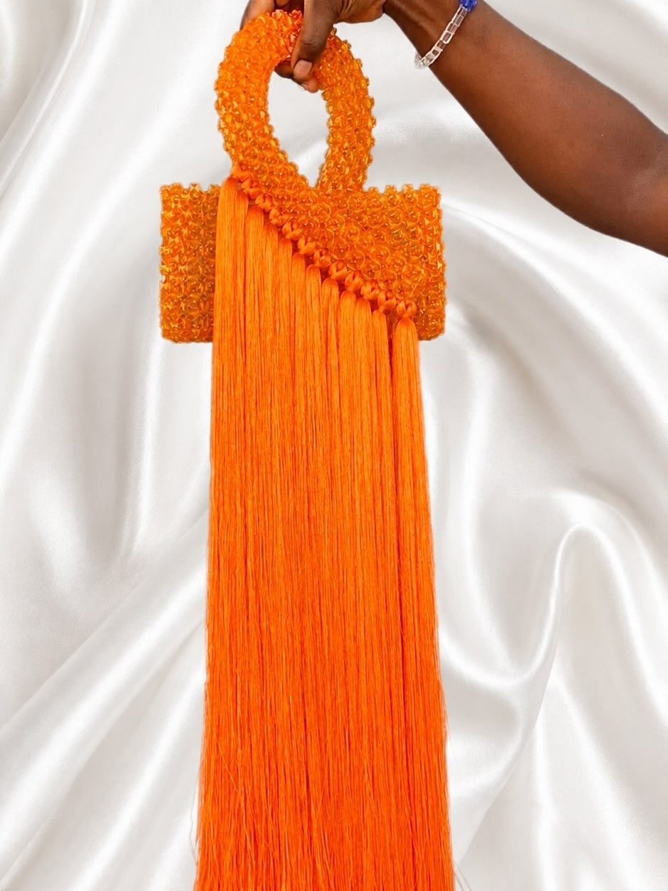 Fringe Crystal Handbag