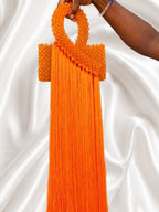Fringe Crystal Handbag