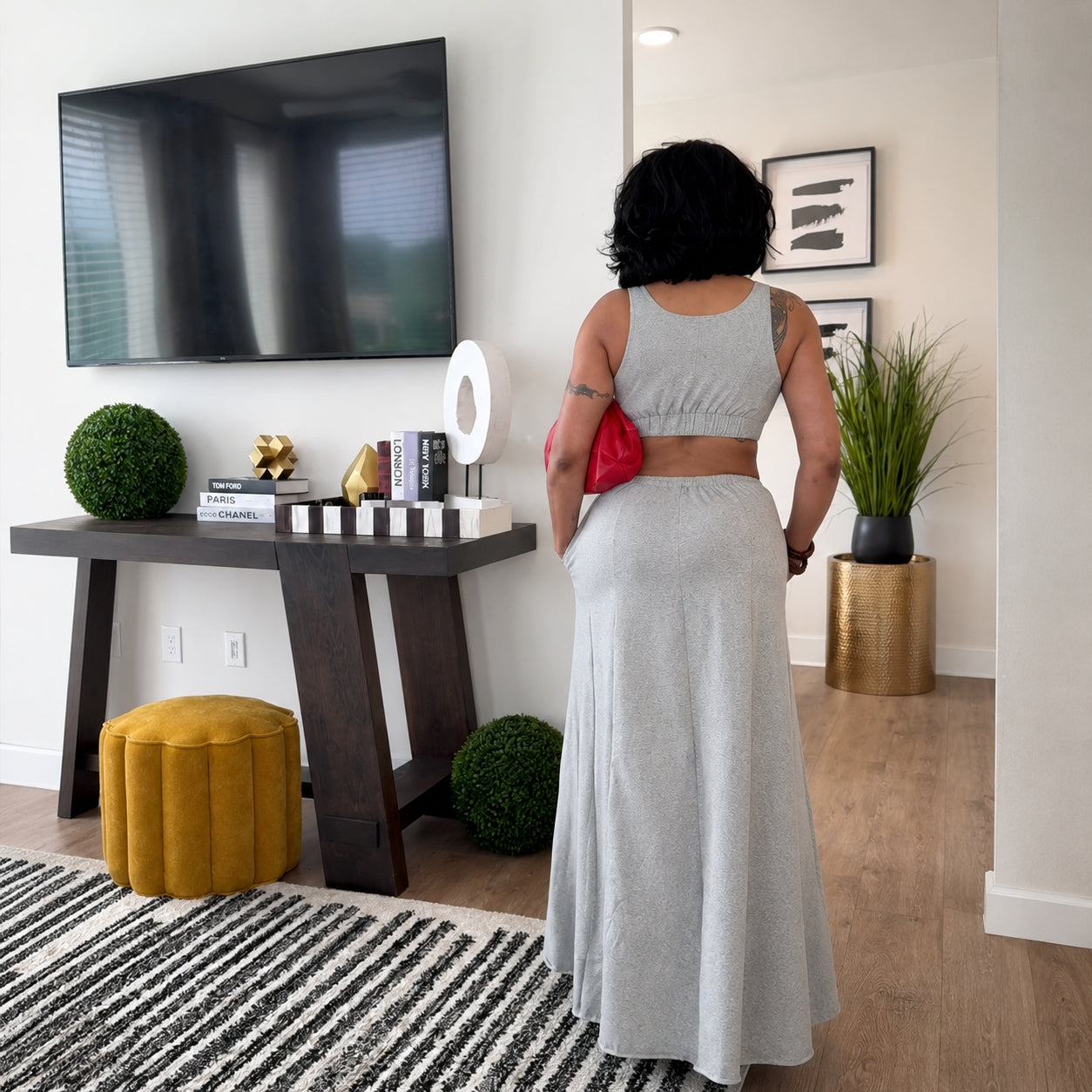 Jersey Maxi Dress