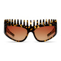 Leopard Print Fashion Glasses